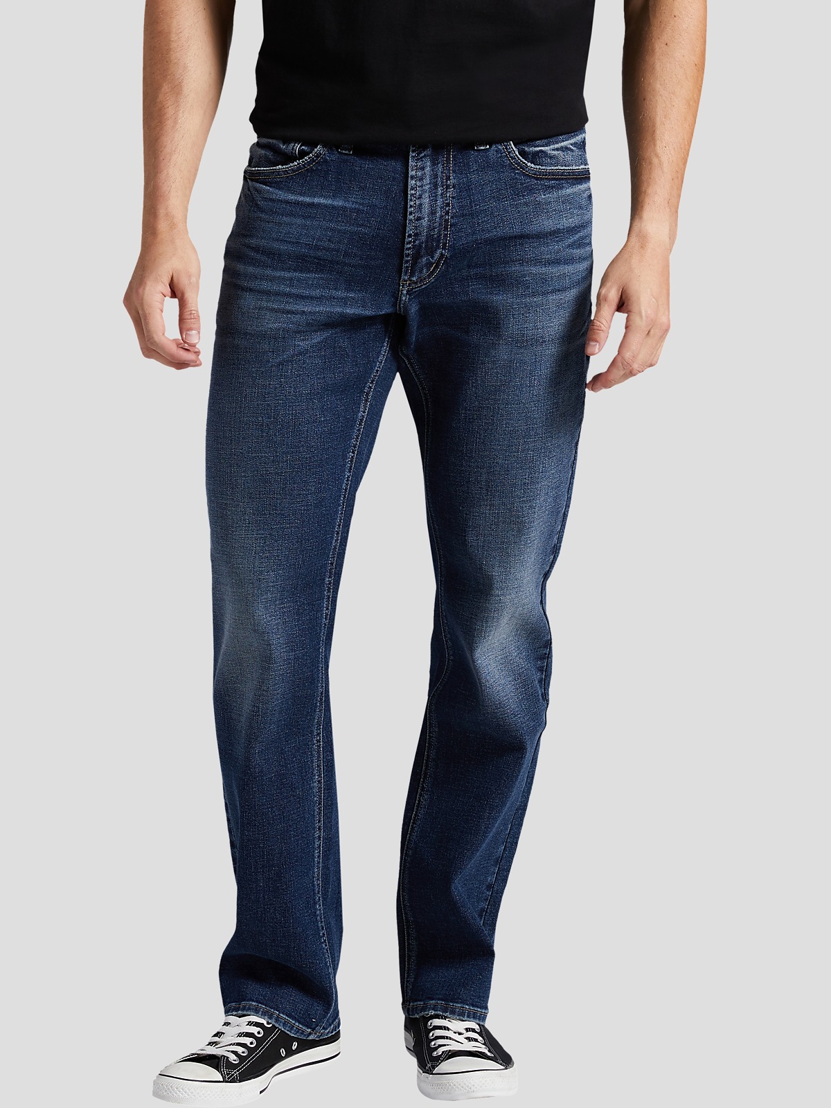 Men's wearhouse silver jeans best sale