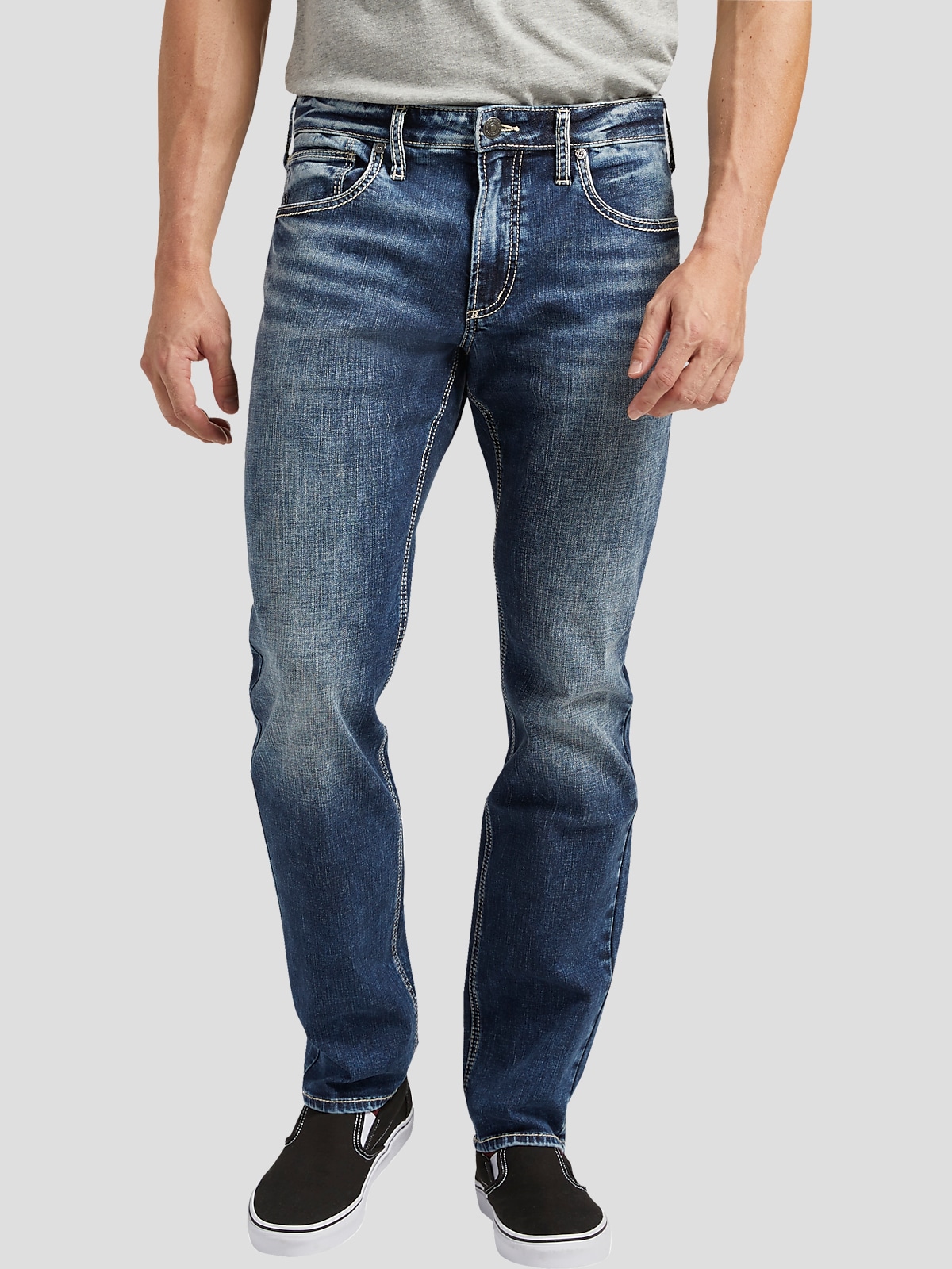 Silver Jeans Konrad Slim Leg Jeans All Sale Men s Wearhouse