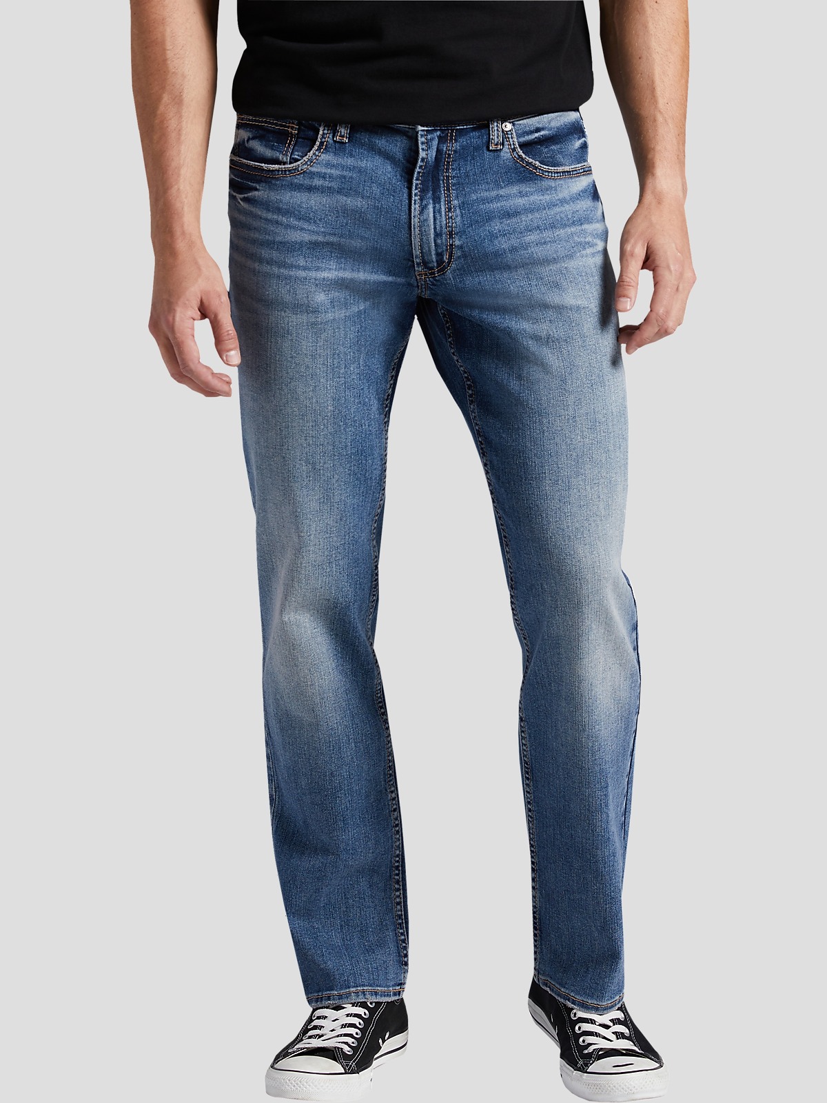 Silver Jeans Allan Slim Fit Straight Leg Jeans | Jeans | Men's Wearhouse