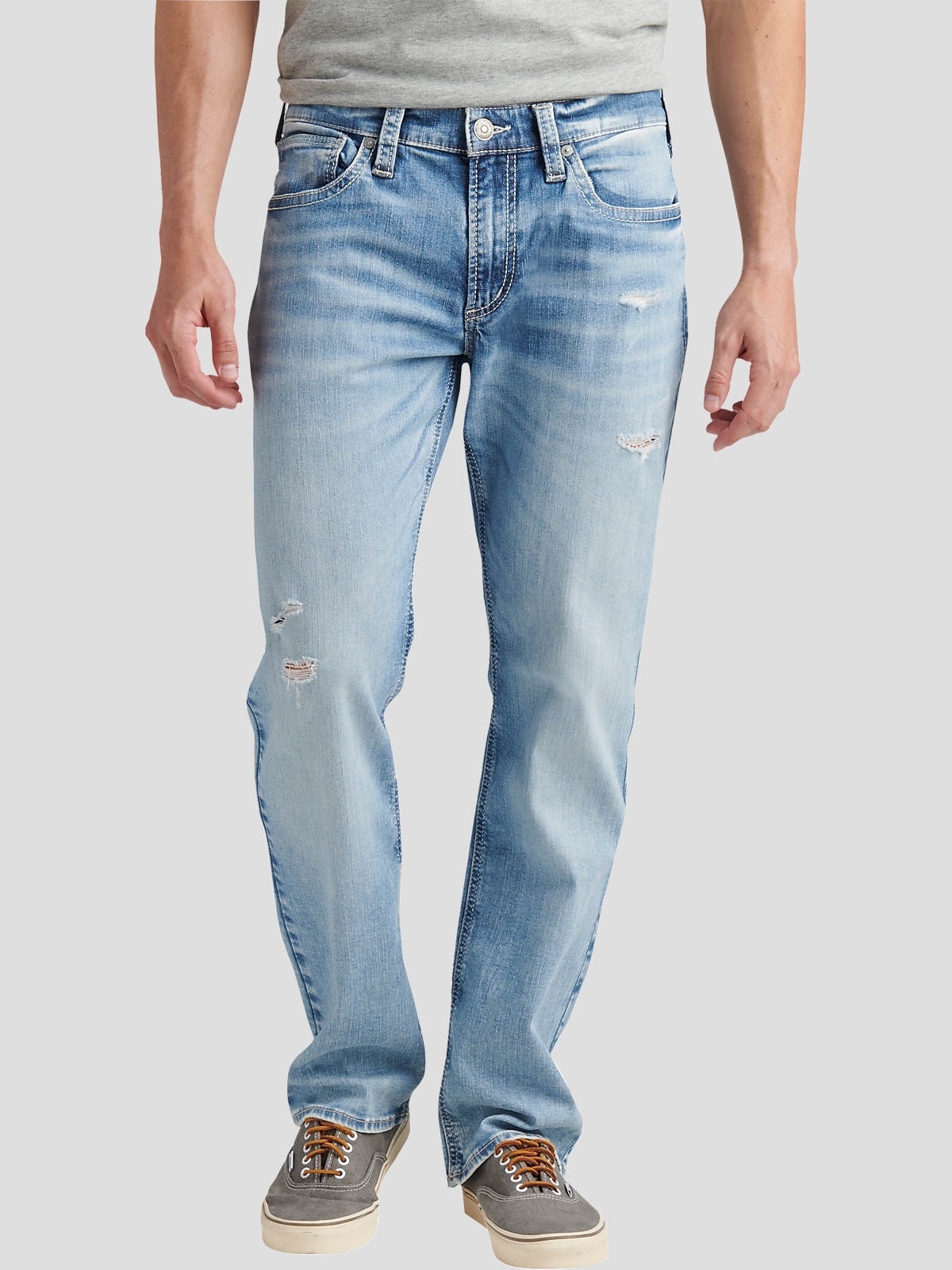Silver Jeans Allan Slim Fit Straight Leg Jeans All Sale Men s Wearhouse