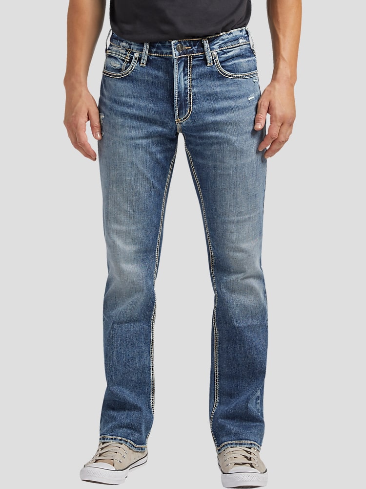 Men's wearhouse silver jeans best sale