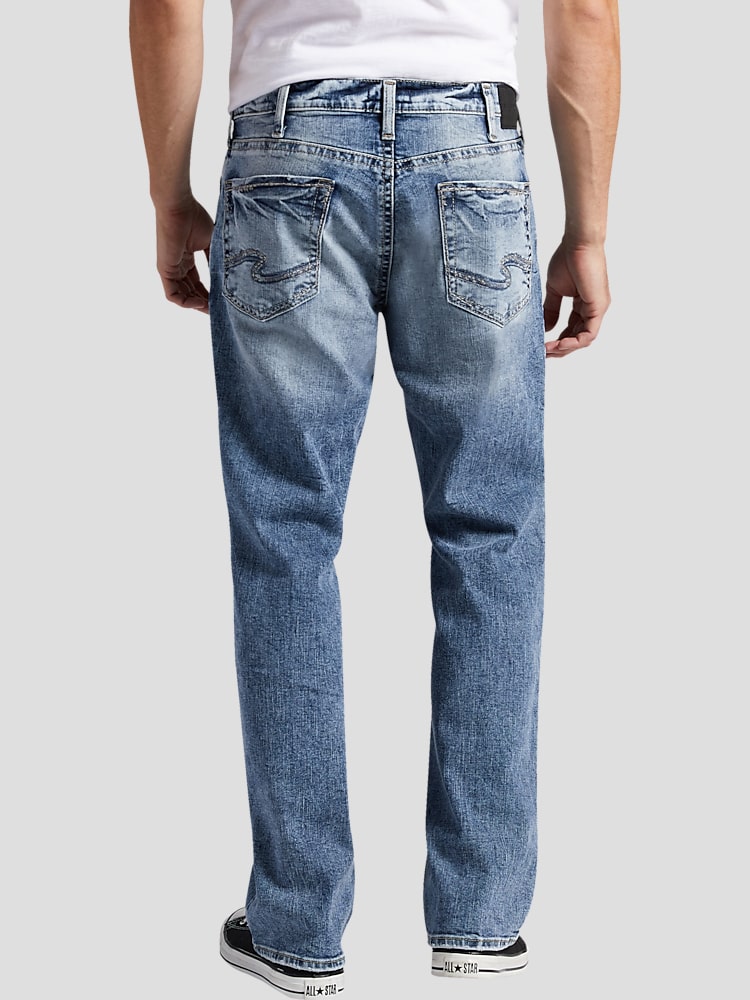 Silver Jeans Classic Fit Straight Leg Denim Jeans | Jeans