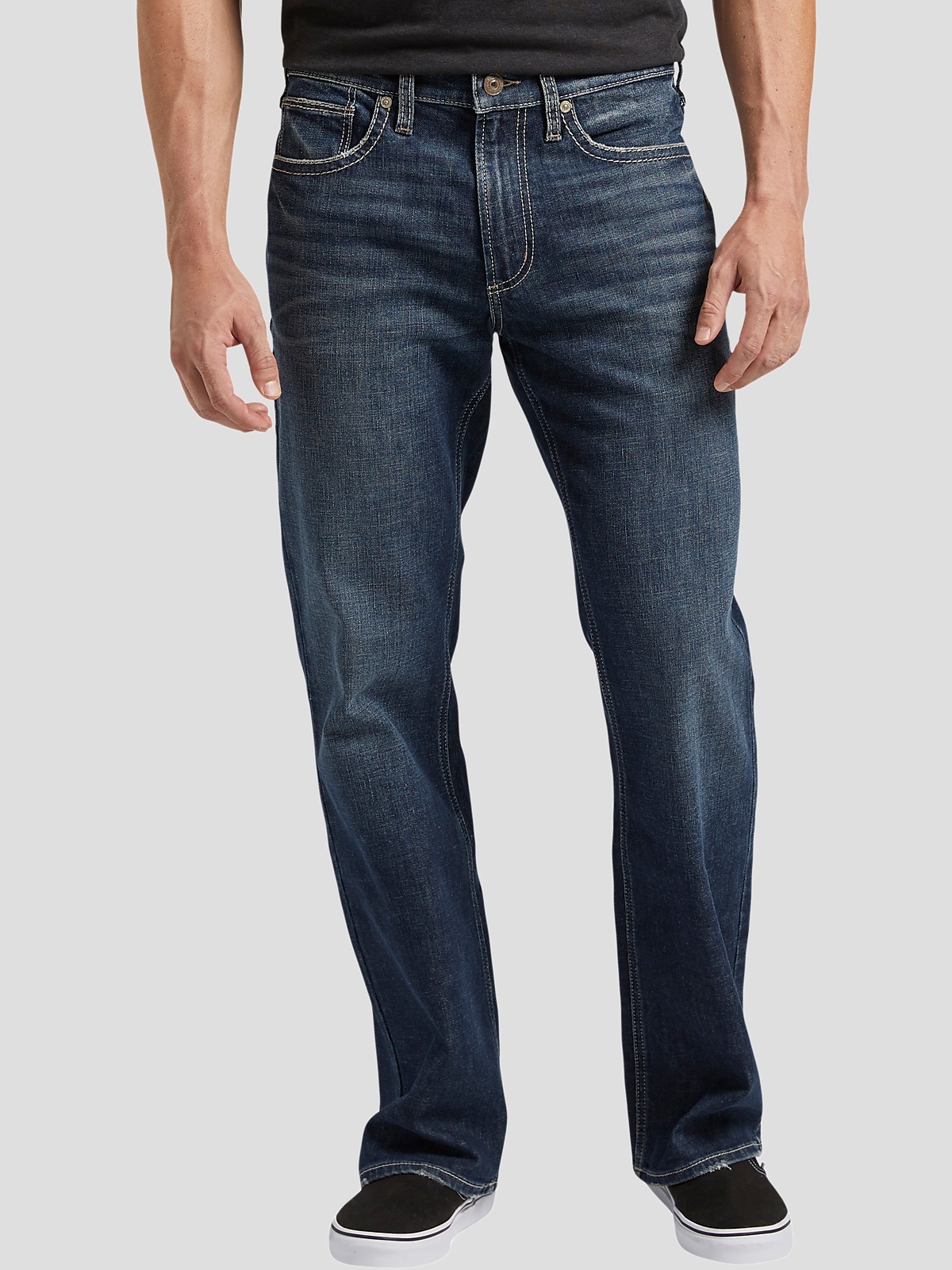 Silver Jeans Zac Relaxed Fit Straight Jeans | All Clearance $39.99| Men ...