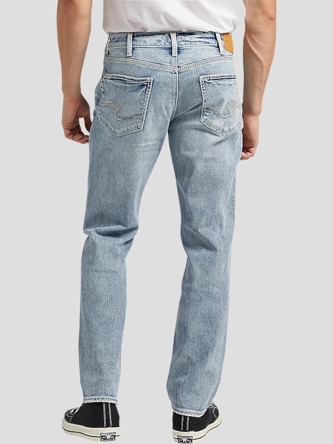 Silver Jeans Athletic Fit Tapered Leg Slim Jeans