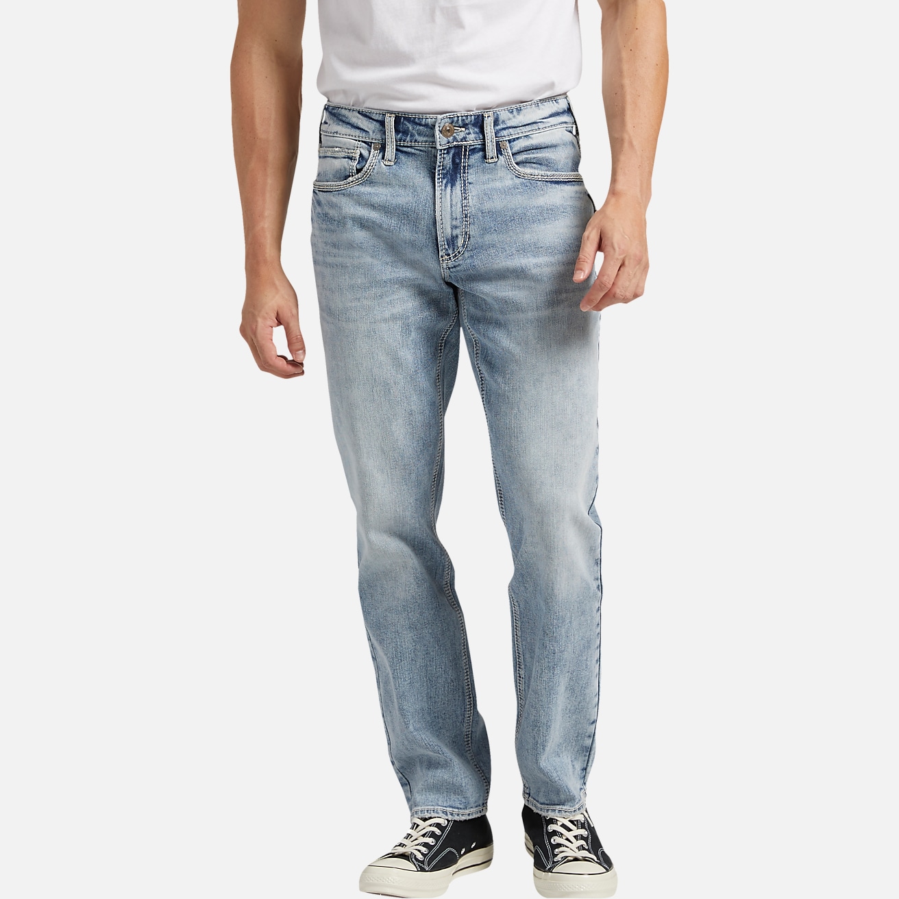 Silver Jeans Eddie Athletic Fit Tapered Jeans, All Sale