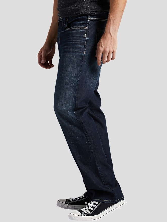 Silver Jeans Allan Slim Fit Straight Leg Jeans | Jeans | Men's Wearhouse