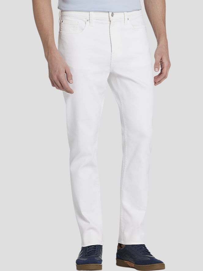 Joseph Abboud Slim Fit Tapered Leg Solid Jeans