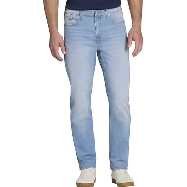 Joseph Abboud Big & Tall Men's Slim Fit Jeans Sky Wash - Size: 48W x 32L