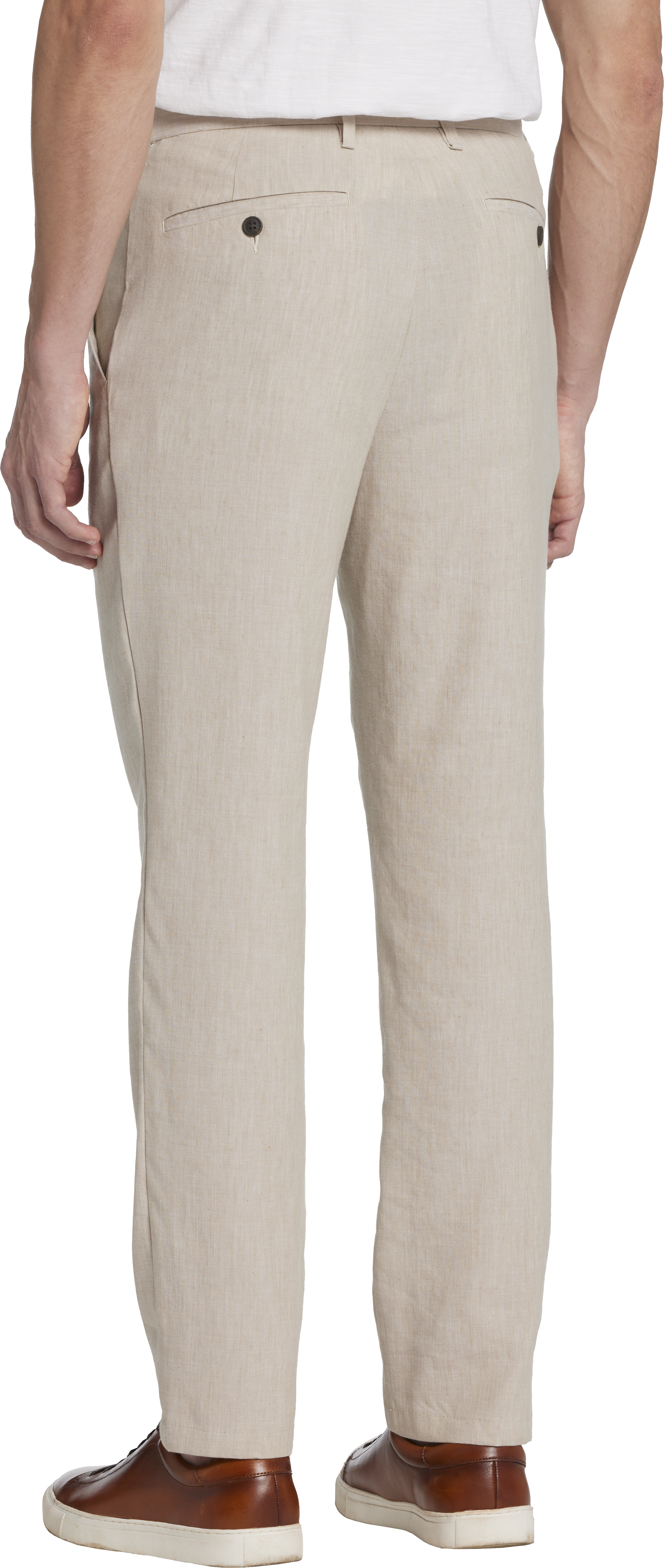 Modern Fit Linen Blend Pants