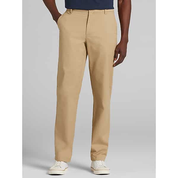 Joseph Abboud Men's Classic Fit Comfort Stretch Chinos Tan - Size: 38W x 30L
