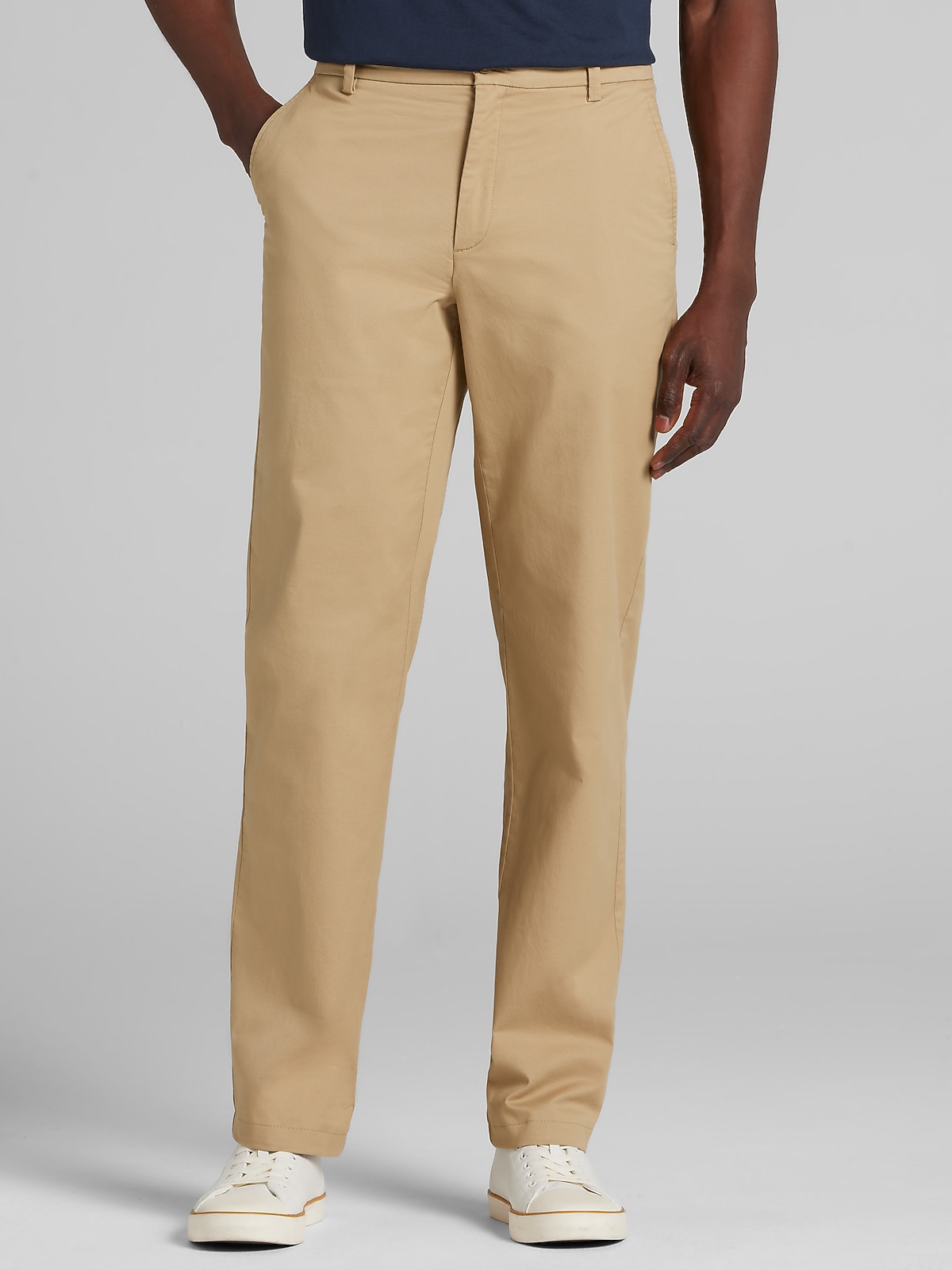 Joseph Abboud Classic Fit Comfort Stretch Chinos, Charcoal - Gray