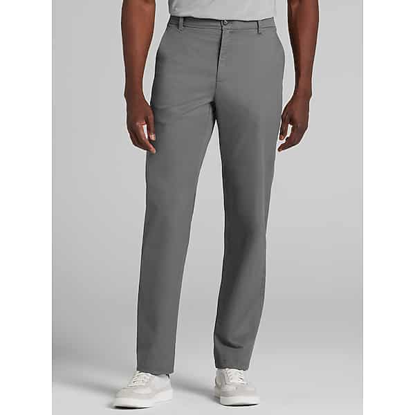 Joseph Abboud Men's Classic Fit Comfort Stretch Chinos Charcoal - Size: 38W x 32L