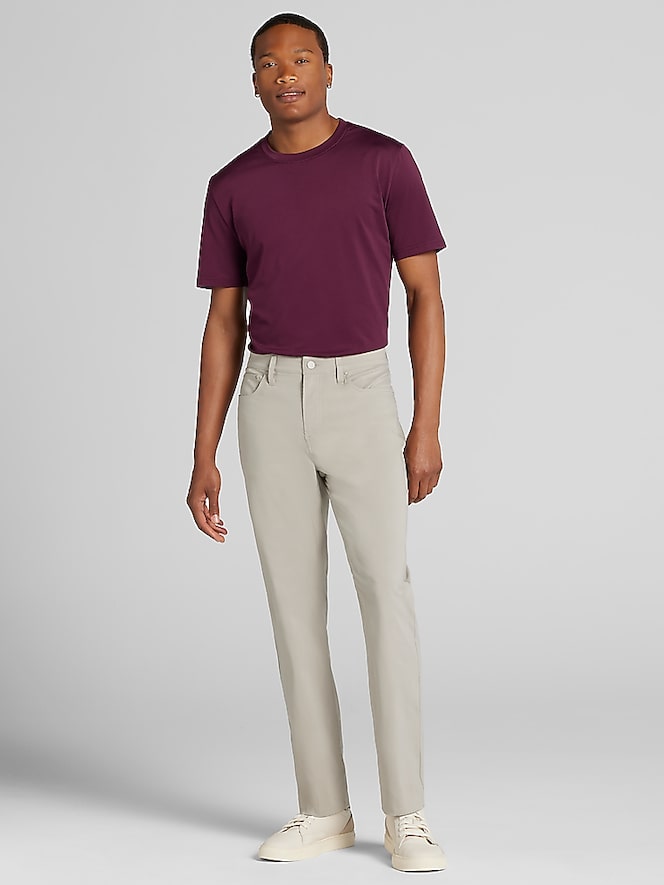 Awearness Kenneth Cole Slim Fit Performance Tech 5-Pocket Pants