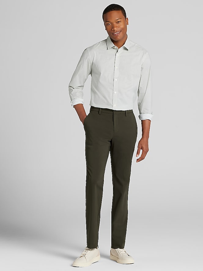 Awearness Kenneth Cole Slim Fit Performance Tech Chinos