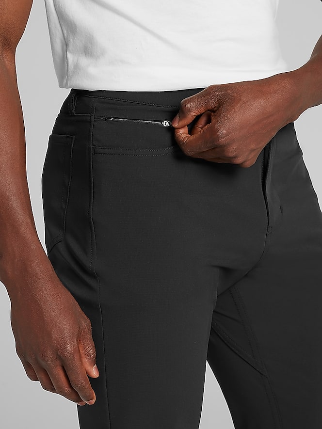 Awearness Kenneth Cole Modern Fit Stretch Ripstop Dobby ChillFlex 5-Pocket Pants