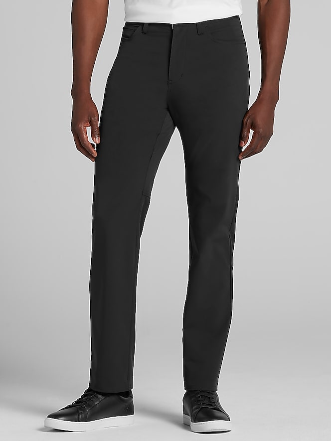 Awearness Kenneth Cole Modern Fit Stretch Ripstop Dobby ChillFlex 5-Pocket Pants