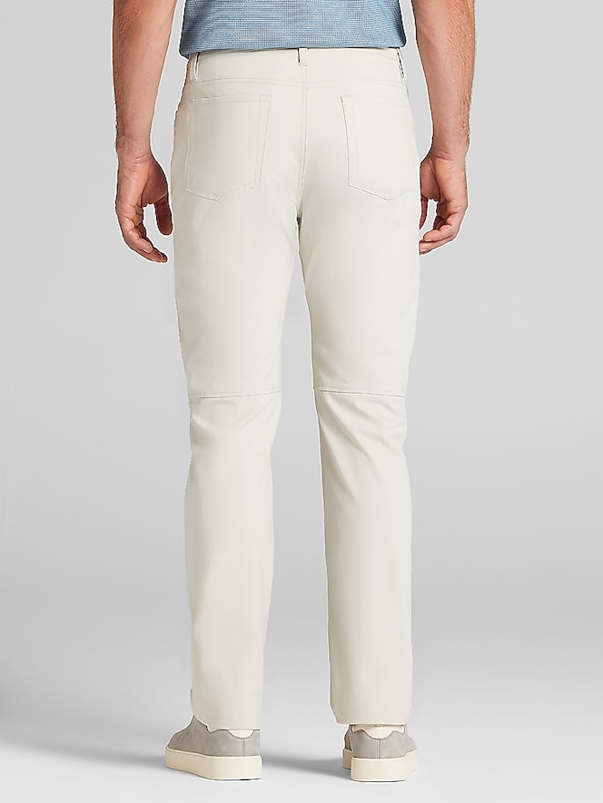 Awearness Kenneth Cole CHILLFLEX Modern Fit Stretch Ripstop Dobby 5-Pocket Pants, Moonstruck - Image 2 of 3