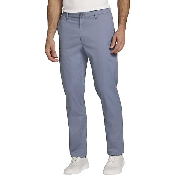 Joseph Abboud Men's Modern Fit Comfort Stretch Chinos Flint Stone - Size: 42W x 32L TMW23CK42217
