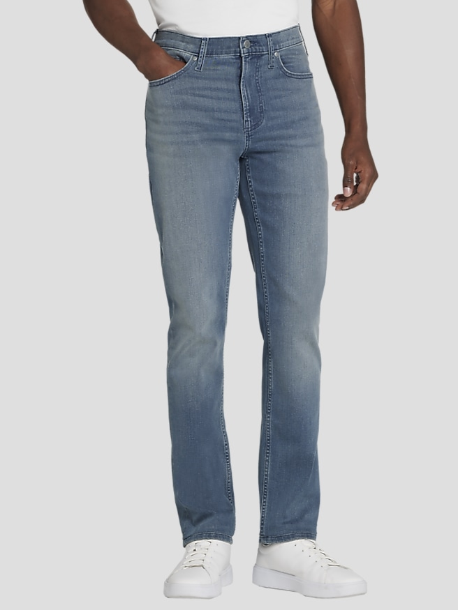 Awearness Kenneth Cole Men's CHILLFLEX Slim Fit Jeans , Medium Wash / Blue