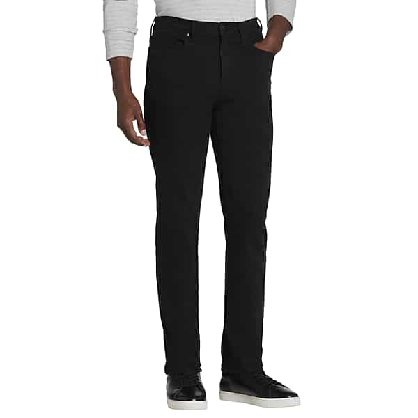 Awearness Kenneth Cole Big & Tall Men's CHILLFLEX Slim Fit Jeans Black - Size: 48W x 32L TMW23CZ48254