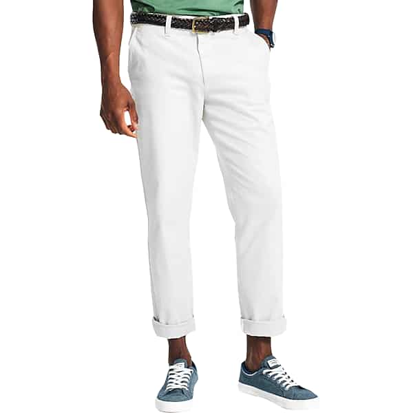 Nautica Men's Classic Fit Full-Length Casual Pants Sand Casual - Size: 38W x 30L TMW23DF38021