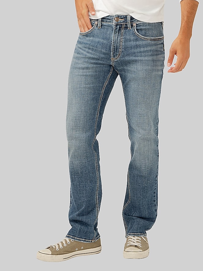 Silver Jeans Slim Fit Straight Leg Jeans