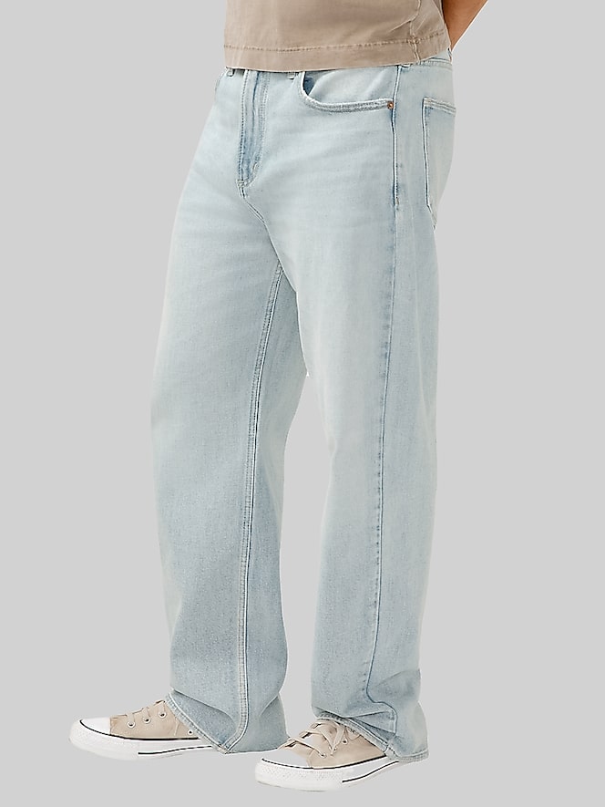 Silver Jeans Regular Fit Light Wash Wide Leg Jeans | Jeans