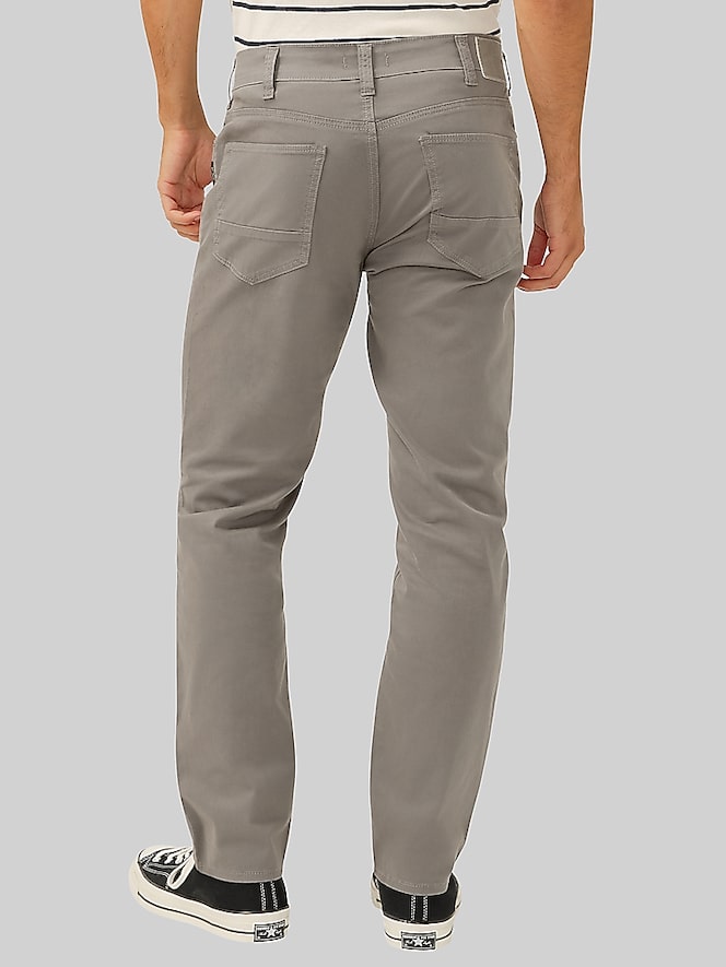 Silver Jeans Athletic Fit Tapered Leg Twill Pants