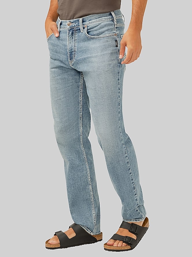 Silver Jeans Athletic Fit Tapered Leg Luxe Heritage Jeans