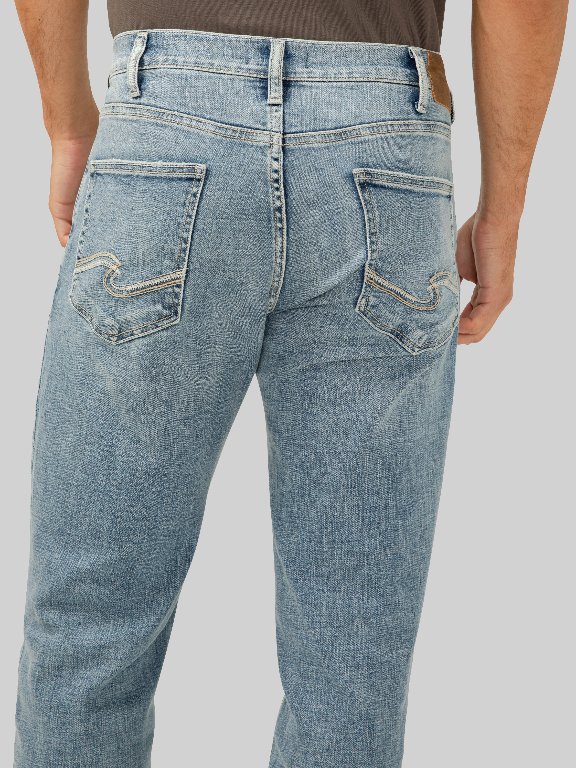 Athletic Fit Tapered Leg Luxe Heritage Jeans
