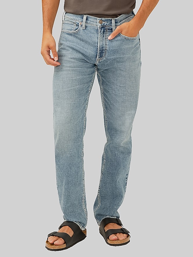 Silver Jeans Athletic Fit Tapered Leg Luxe Heritage Jeans