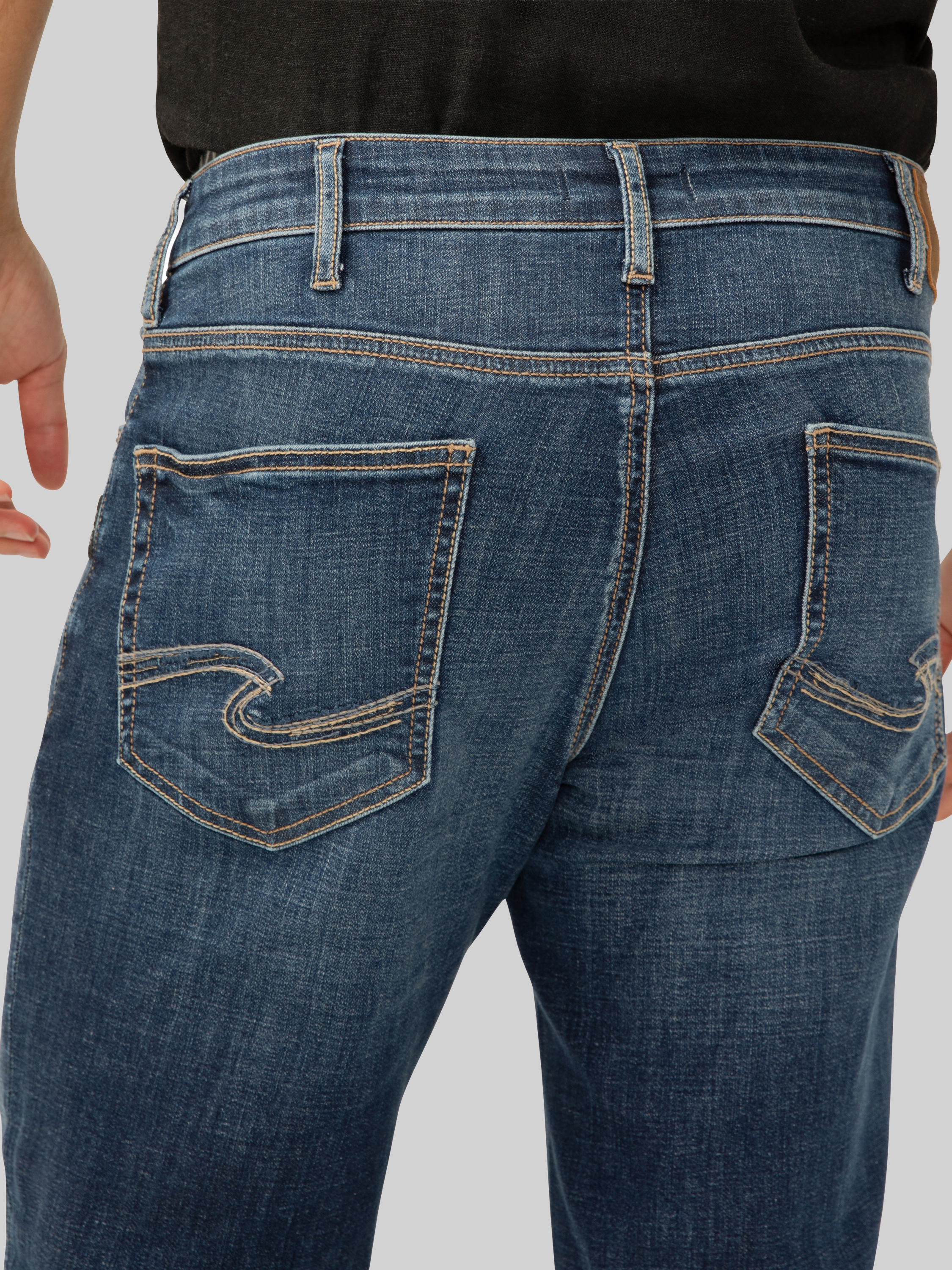 Classic Fit Straight Leg Jeans