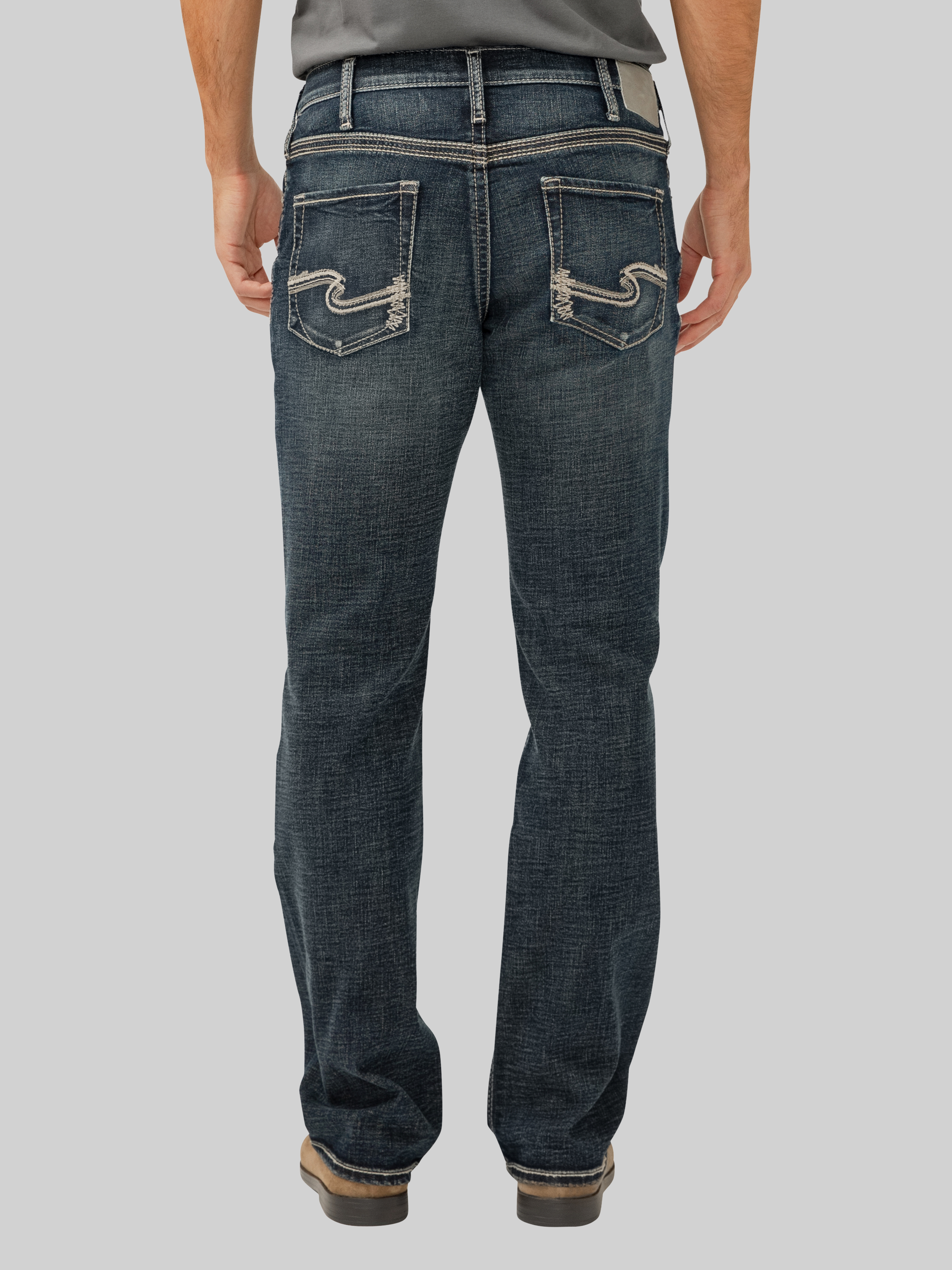 Jace Slim Fit Dark Wash Bootcut Jeans