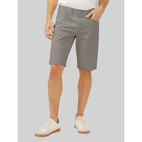 Silver Jeans Men's Zac Relaxed Fit Shorts Med Gray - Size: 36 TMW23GE36404