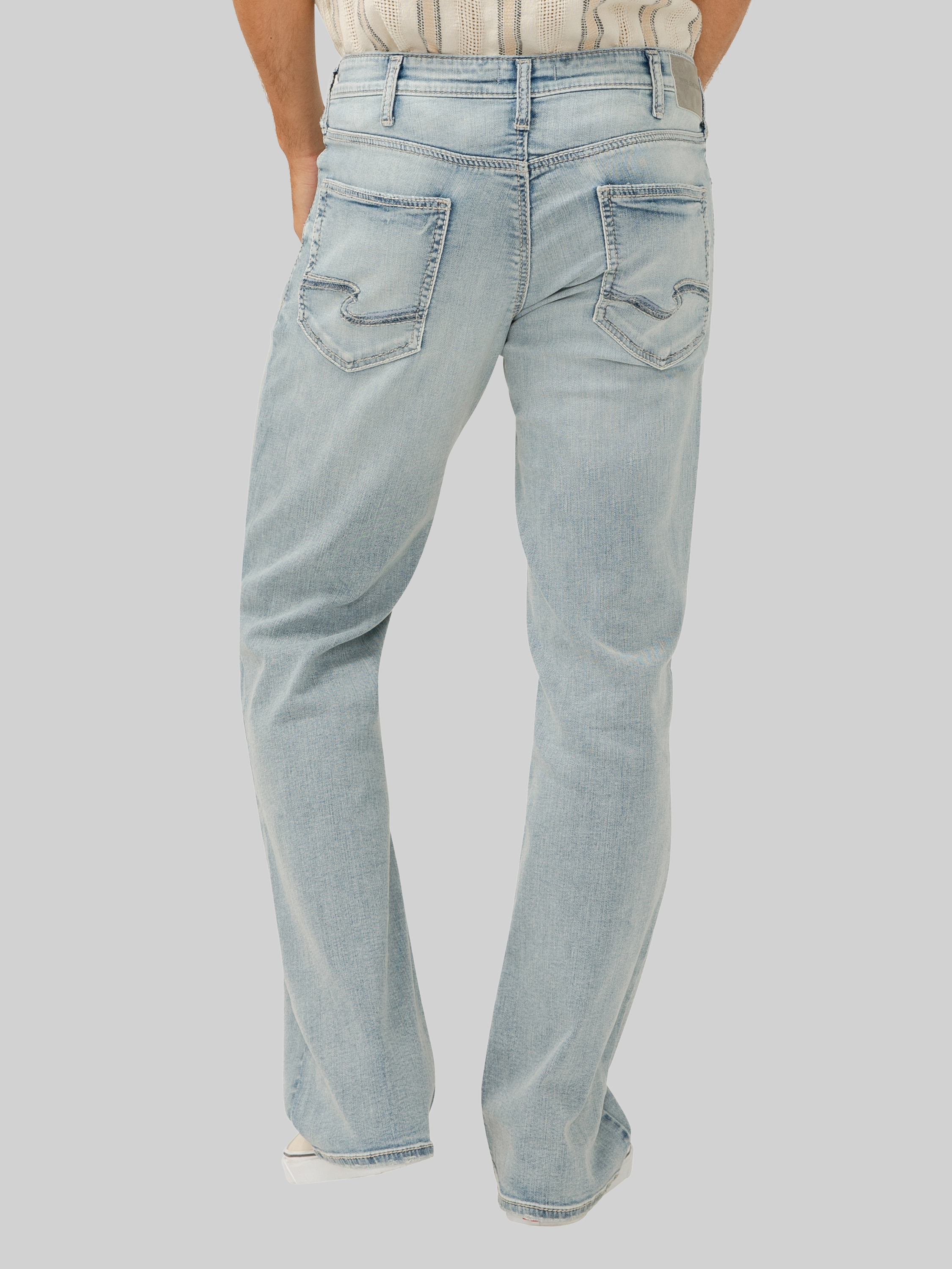 Zac Relaxed Fit Light Wash Jeans