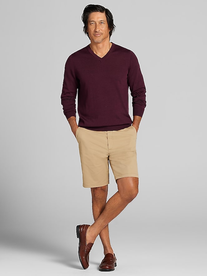 Joseph Abboud Modern Fit Stretch Chino Shorts