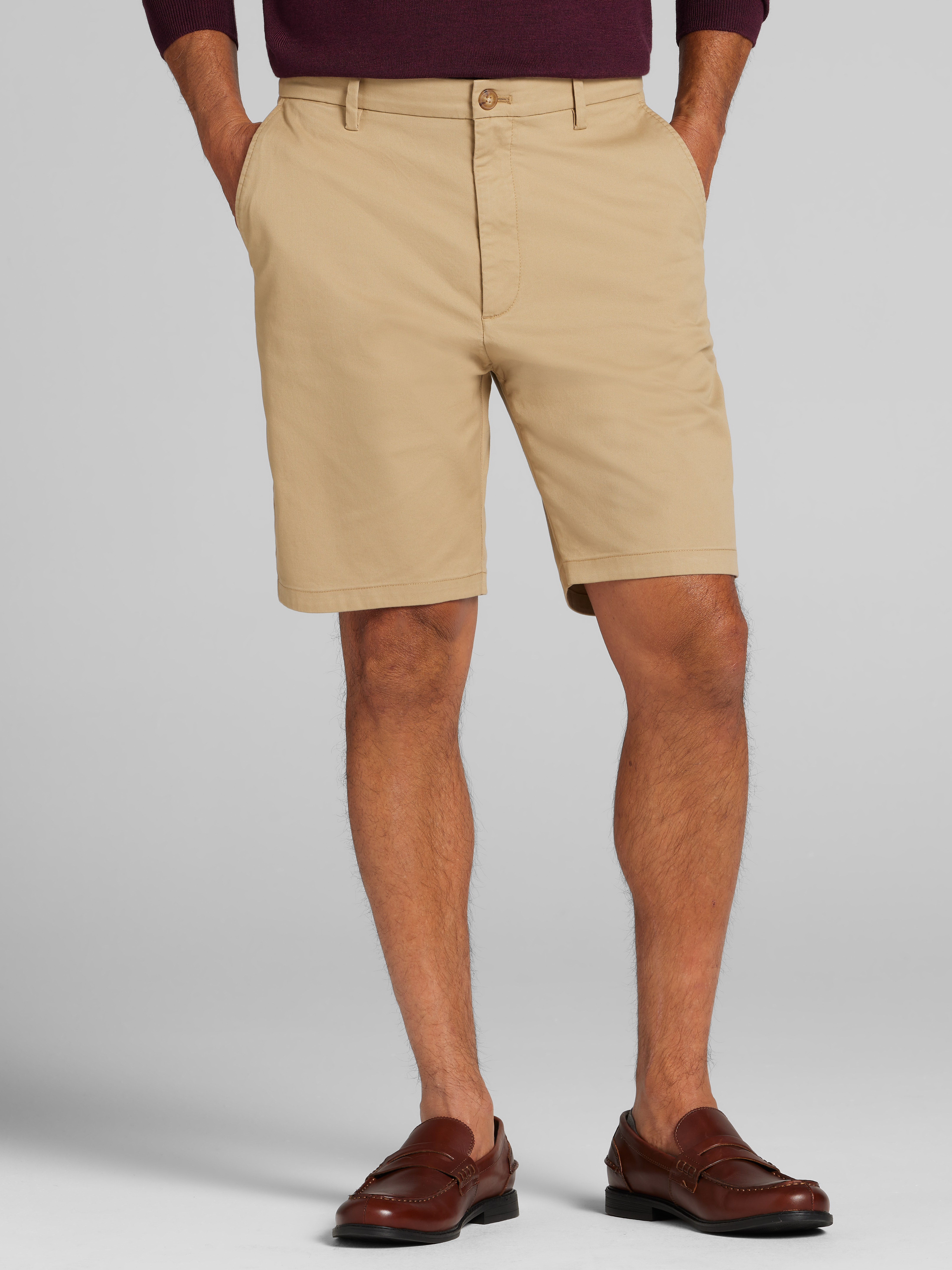 Modern Fit Stretch Chino Shorts