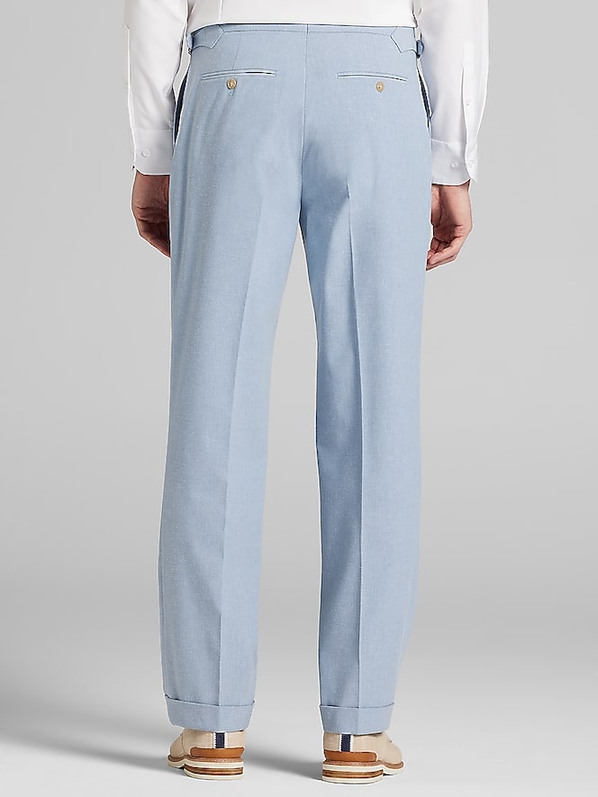 Joseph Abboud Slim Fit Solid Dress Pant