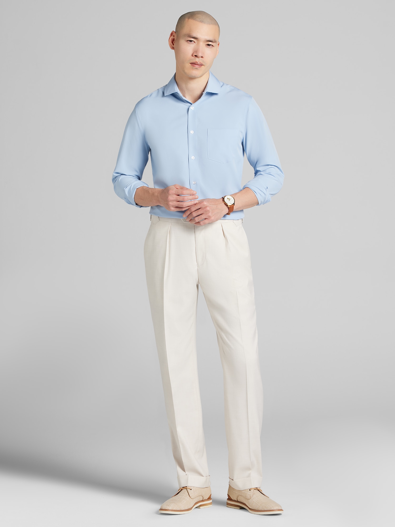 Modern Fit Side Tab Dress Pants