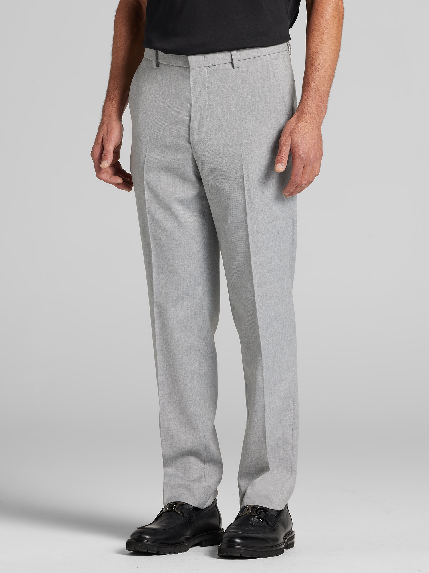 Awearness Kenneth Cole CHILLFLEX Modern Fit Performance Dress Pants, Light  Grey - Gray - Size: 30 30 | Dress Pants | Men's Wearhouse