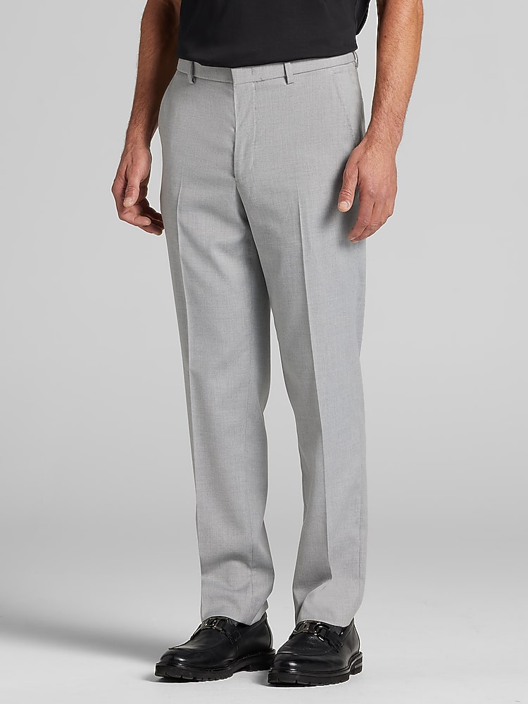 Awearness Kenneth Cole CHILLFLEX Modern Fit Performance Dress Pants, Light  Grey - Gray - Size: 36 30 | Dress Pants | Men's Wearhouse
