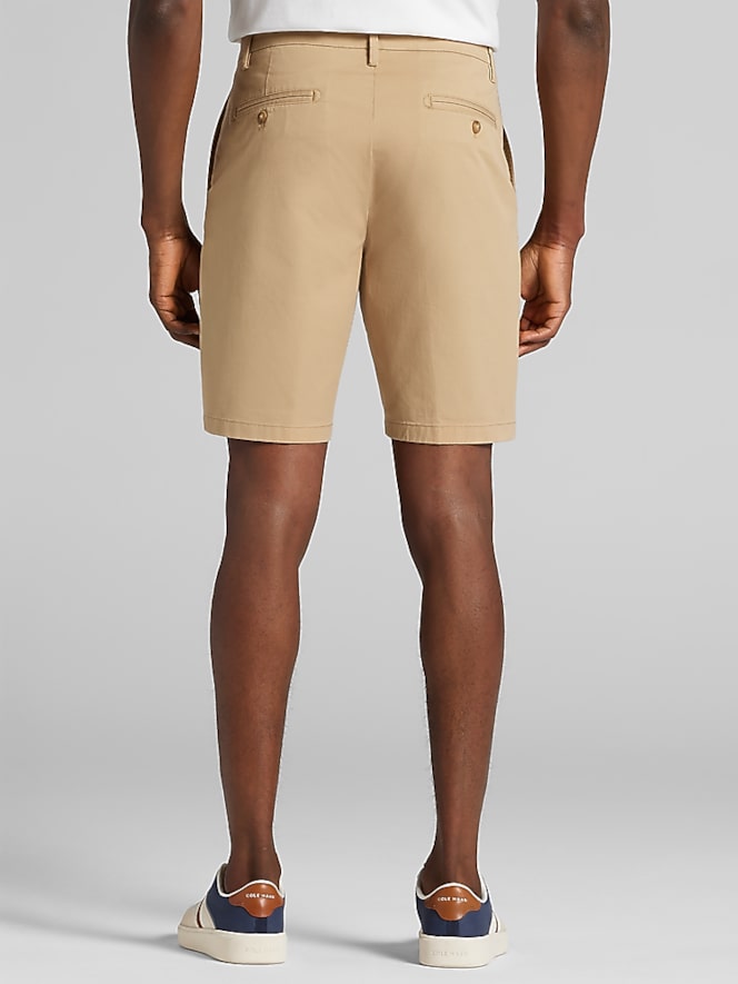 Joseph Abboud Modern Fit Comfort Stretch Chino Shorts 9"