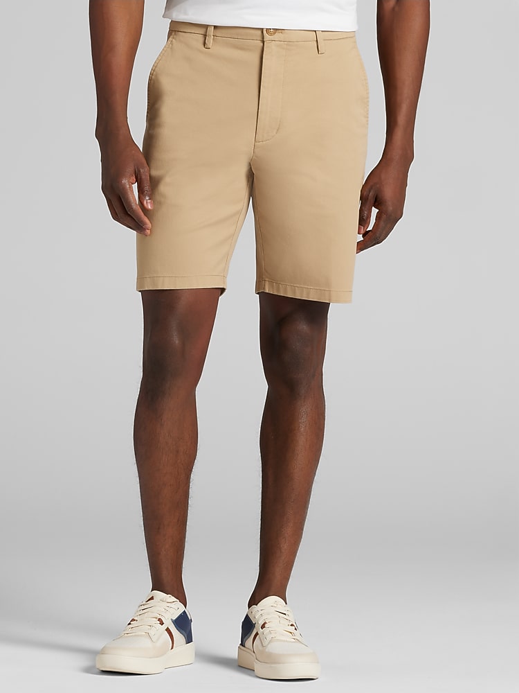 Joseph Abboud Modern Fit Comfort Stretch Chino Shorts, Tan