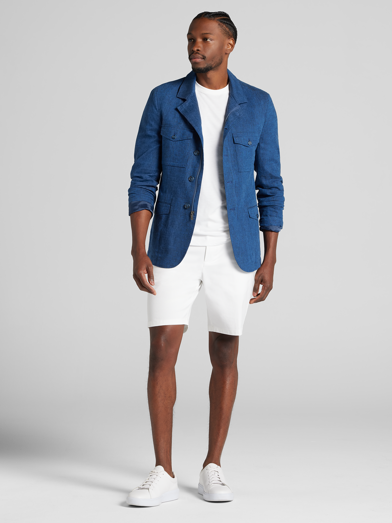 Modern Fit Comfort Stretch Chino Shorts