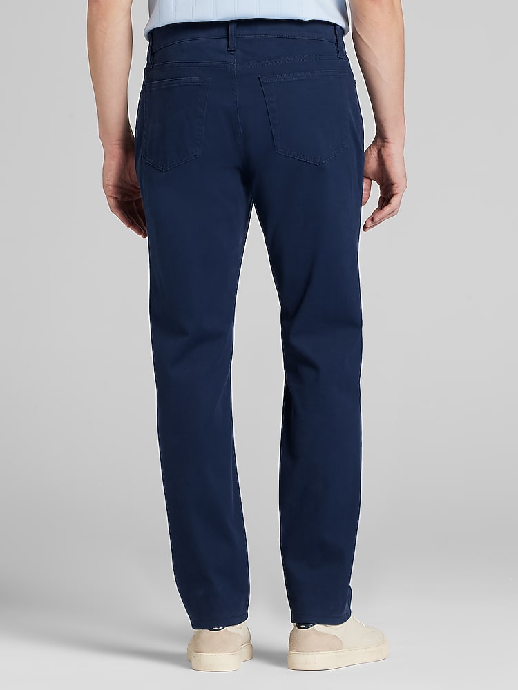 Joseph Abboud Modern Fit Comfort Stretch 5-Pocket Pants, Navy