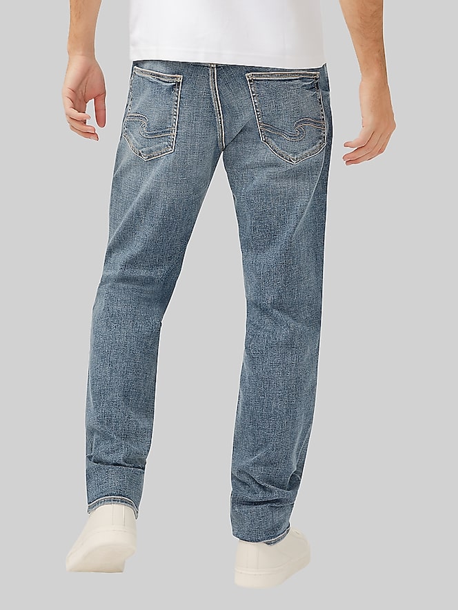 Silver Jeans Athletic Fit Tapered Leg Jeans