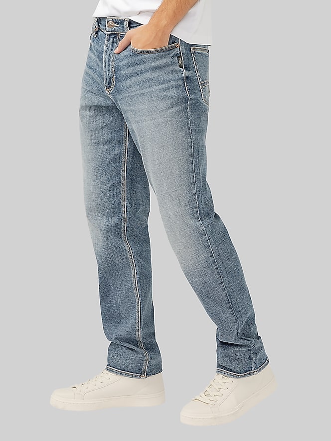 Silver Jeans Athletic Fit Tapered Leg Jeans