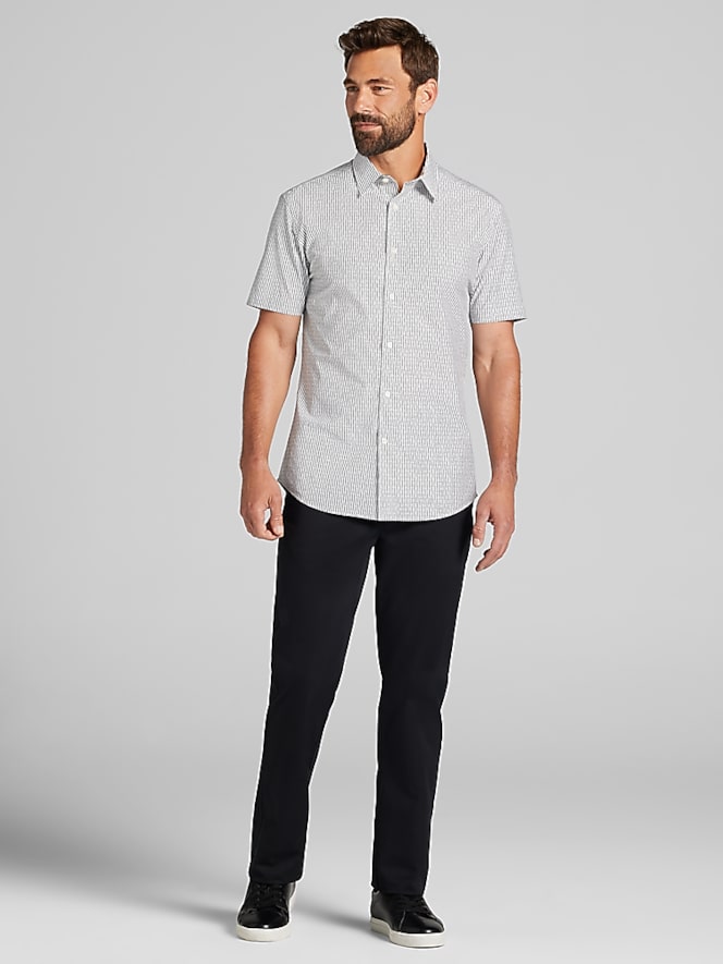 Wilke-Rodriguez Modern Fit Everyday Stretch Chinos, Black - Image 3 of 3
