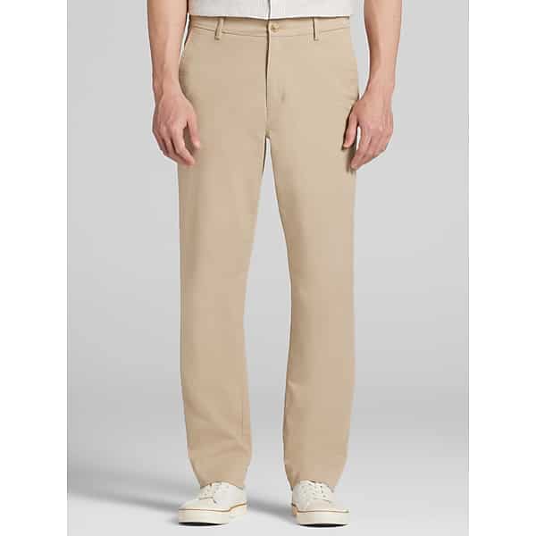 Wilke-Rodriguez Men's Modern Fit Everyday Stretch Chinos Crockery - Size: 40W x 32L