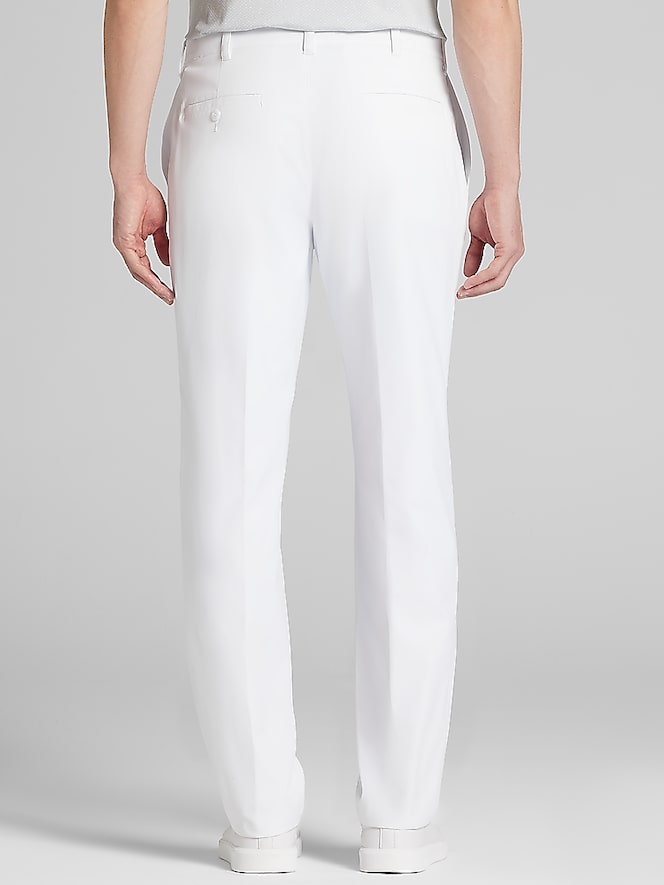 PGA TOUR Classic Fit Active Waist Performance Stretch Golf Pant, Bright White - Image 2 of 3